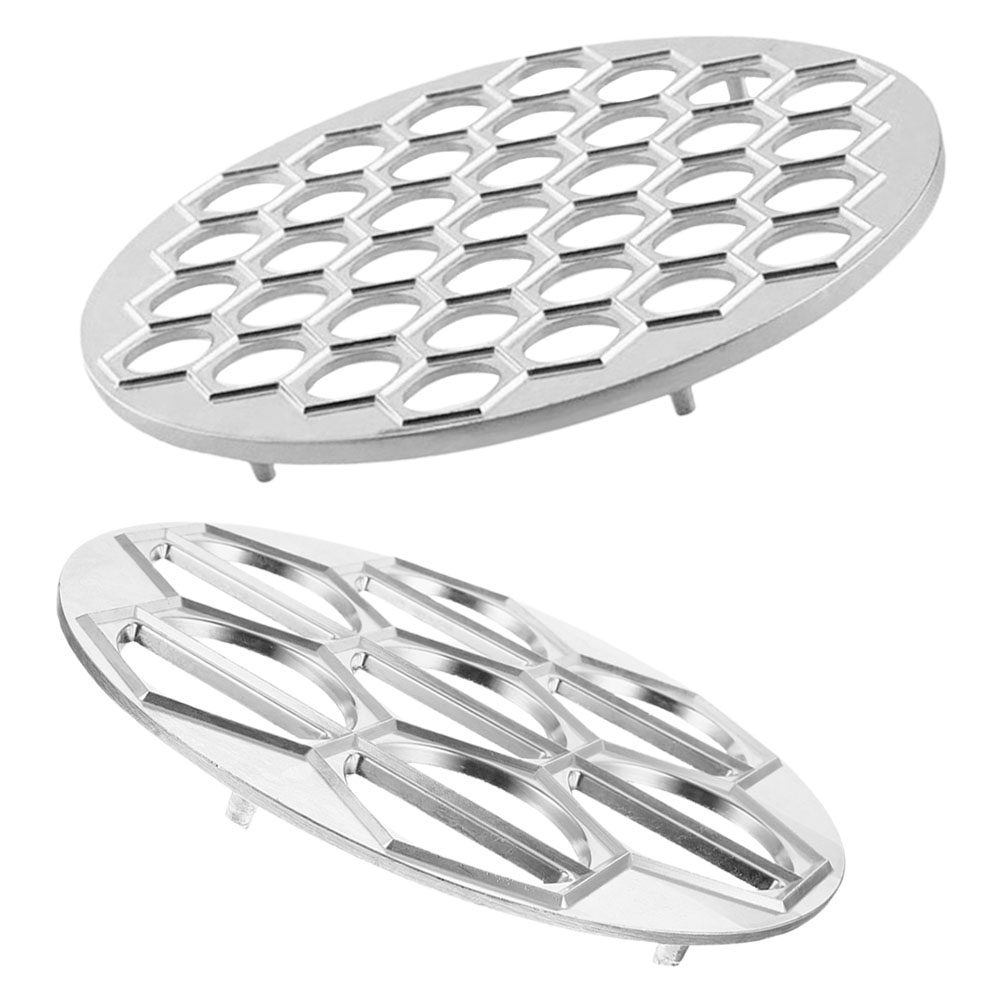 Dumpling Press Set - 2 Buah Cetakan Pangsit dari Paduan