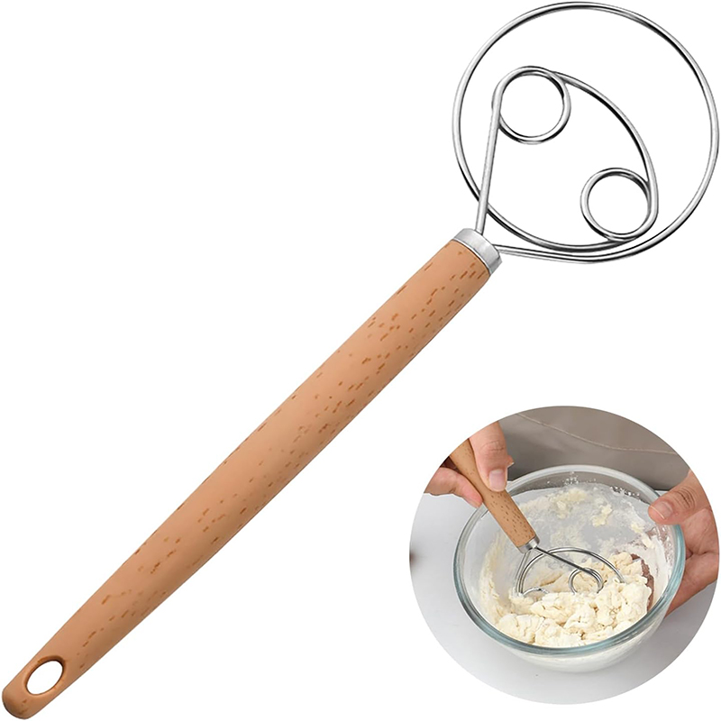 Danish Pancake Pan - Mixer Adonan Roti Baja Tahan Karat