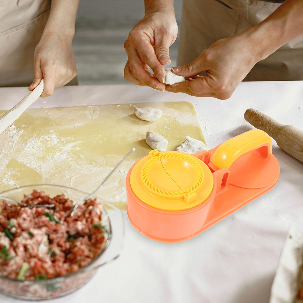 Dumpling Press Set - Cetakan Pembuat Kulit Pangsit, Set 2