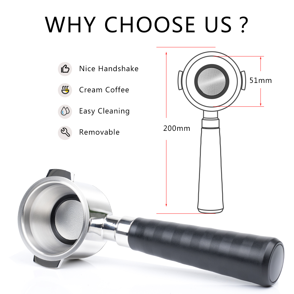 Delonghi Espresso Magnifica - Mesin kopi Delonghi, penyaring Portafilter tanpa