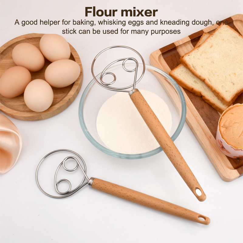 Danish Pancake Pan - 1 buah Pengocok Adonan Roti Denmark