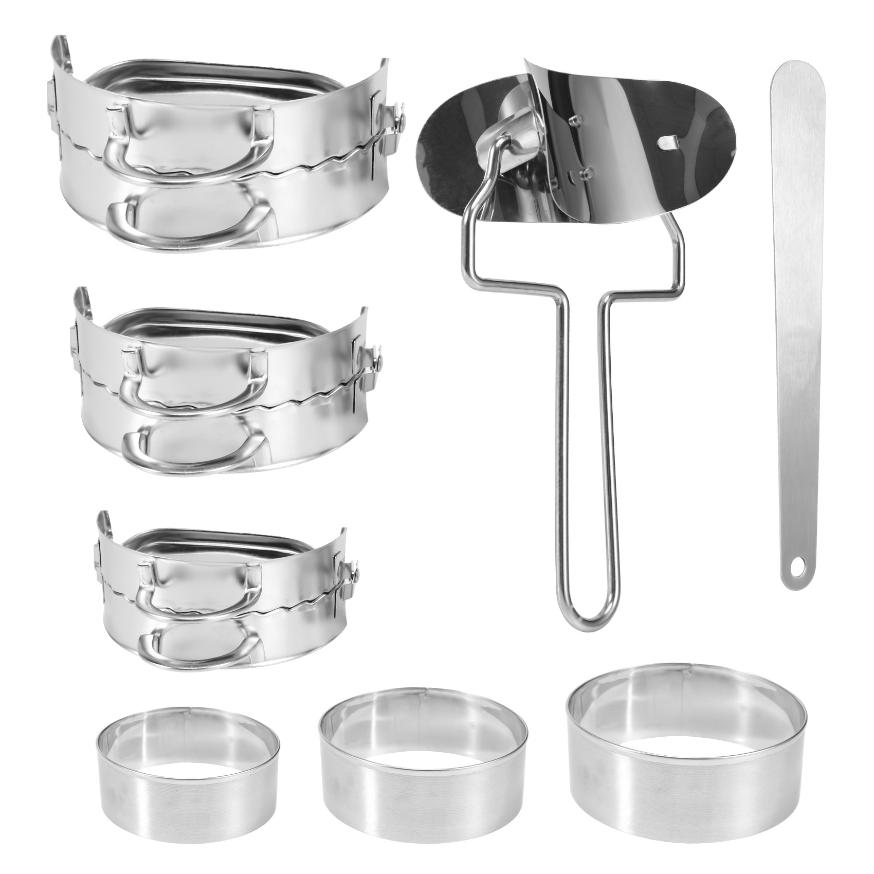 Alat Pembuat Pangsit Cepat, 8  - Dumpling Press Set ulasan dan harga