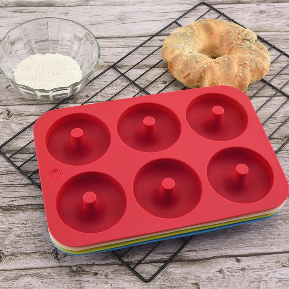 6 Cetakan Donat Silikon dengan - Donut Mold Silicone ulasan dan harga