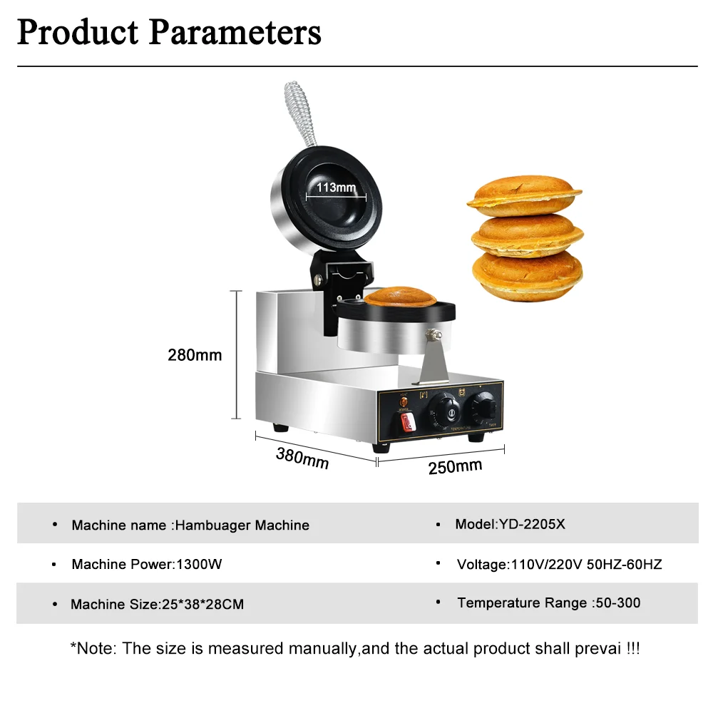 Mesin Pembuat Burger UFO Listr - Waffle Cone Maker ulasan dan harga
