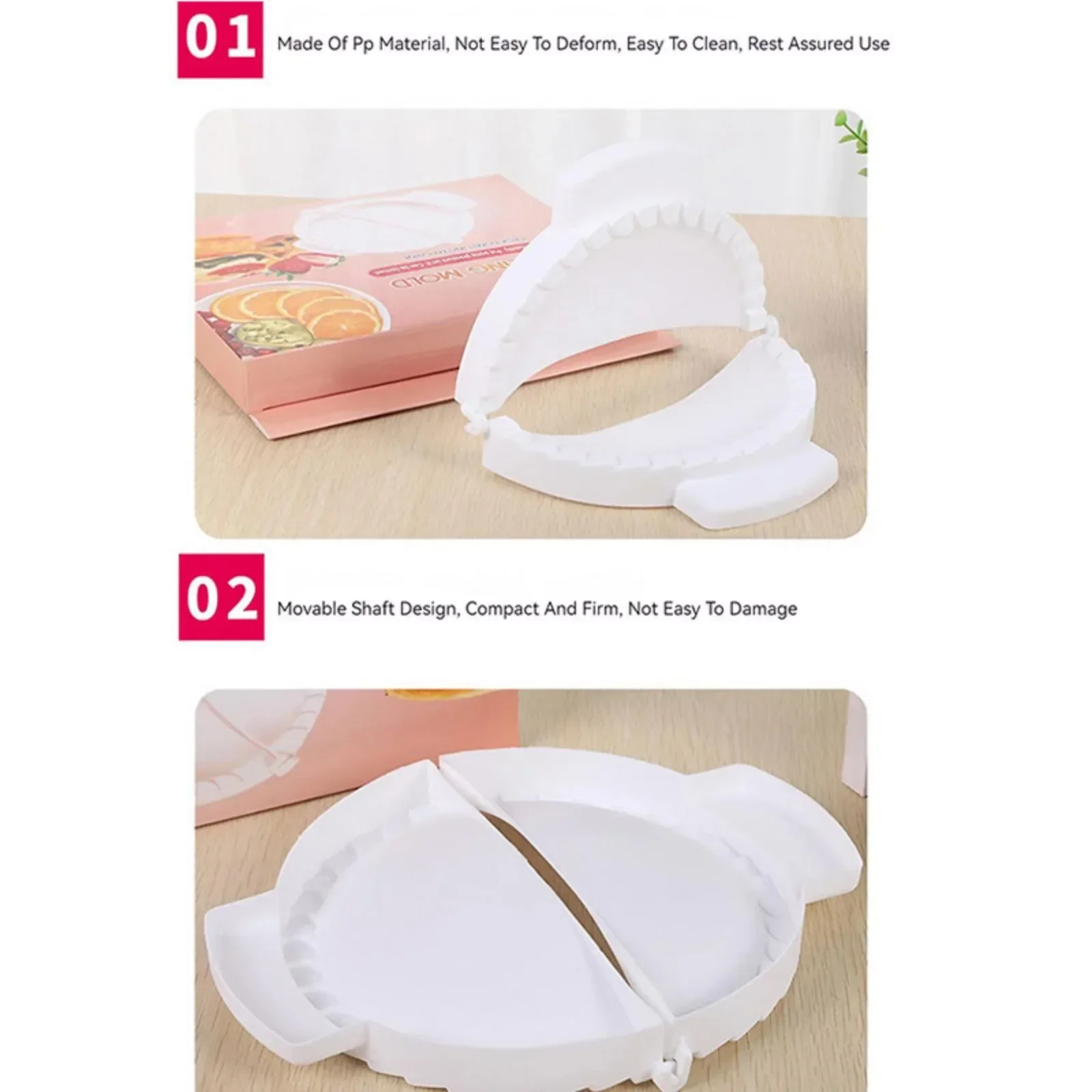 DIY Cetakan Pangsit Tekan Akse - Dumpling Press Set ulasan dan harga