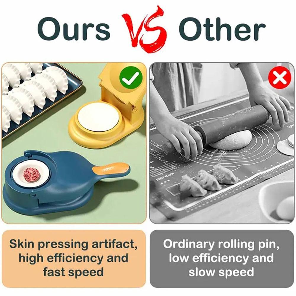 2 in 1 Alat Pembuat Pangsit DI - Dumpling Press Set ulasan dan harga