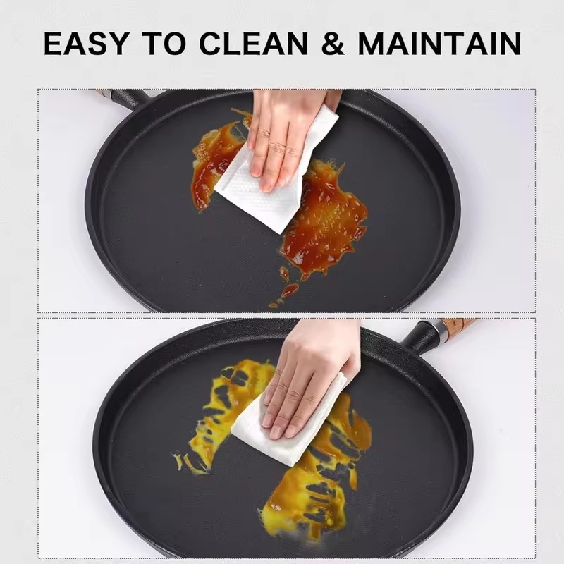 Wajan Besi Cor yang Kuat, Coco - Egg Waffle Pan ulasan dan harga