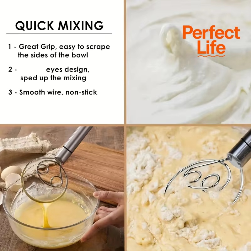 Mixer adonan baja tahan karat  - Danish Pancake Pan ulasan dan harga